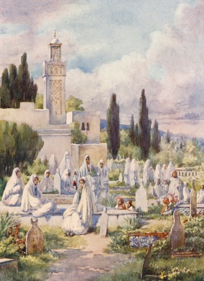 Freitag auf dem Friedhof, Algier von Frances Nesbitt