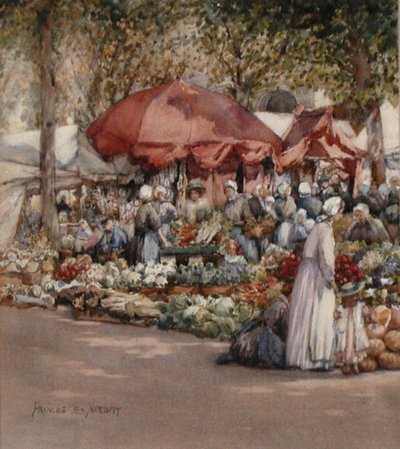Markttag, Nordfrankreich von Frances Nesbitt