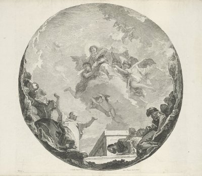 Himmelfahrt Mariens von Francesco Bartolozzi (attributed to)
