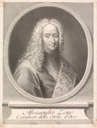 Alessandro Leno: Ritter der Goldenen Stola von Francesco Bartolozzi