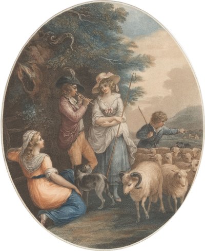 Abend von Francesco Bartolozzi