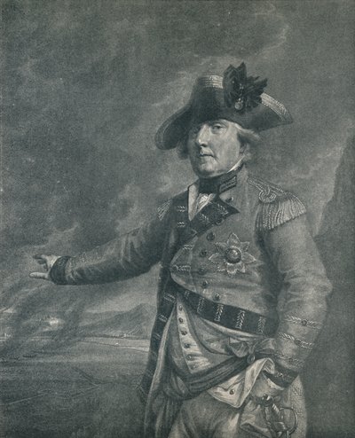 George Augustus Elliot Lord Heathfield, Gouverneur von Gibraltar, 1788 1909 von Francesco Bartolozzi