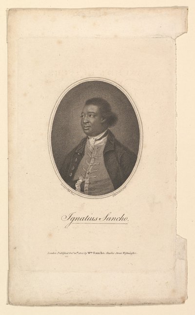 Ignatius Sancho, 1802 von Francesco Bartolozzi