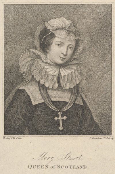 Maria Stuart, 12. Januar 1803 von Francesco Bartolozzi