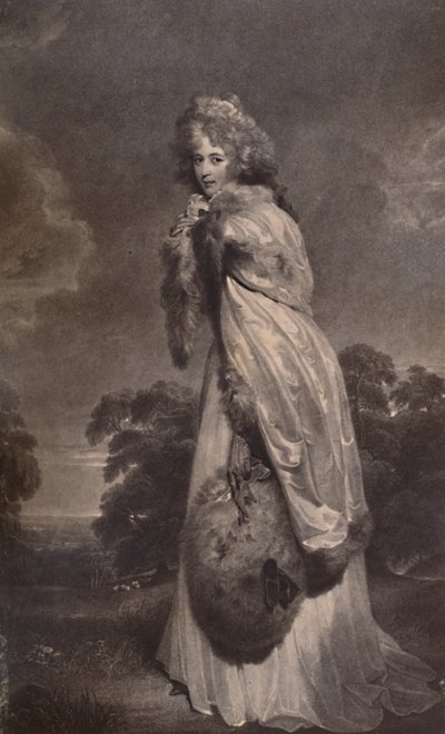 Miss Elizabeth Farren, später Gräfin von Derby von Francesco Bartolozzi
