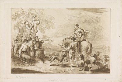 Opfer an Pan von Francesco Bartolozzi