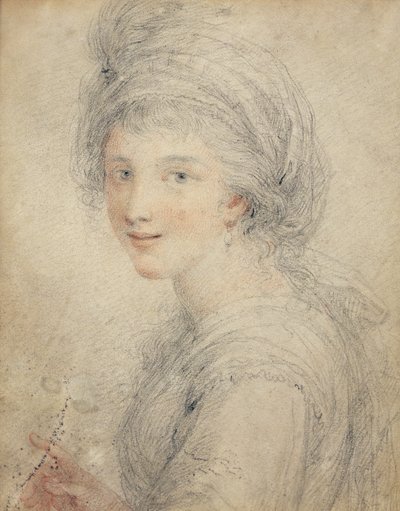 Porträt von Angelica Kauffman von Francesco Bartolozzi