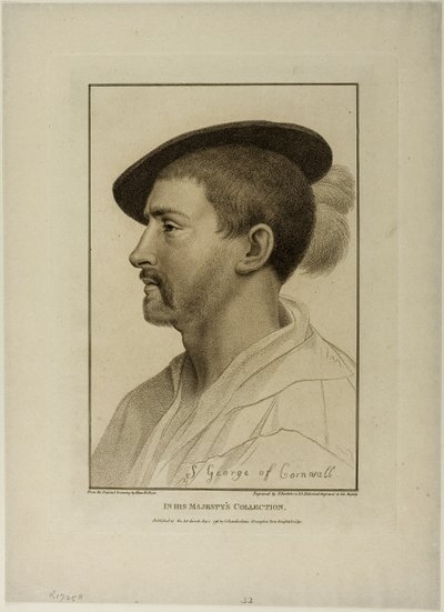 Sir Simon George (aus Cornwall) von Francesco Bartolozzi