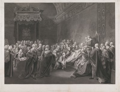 Der Tod von Chatham von Francesco Bartolozzi