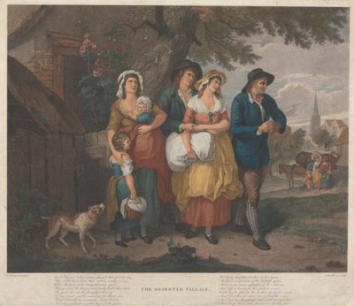 Das verlassene Dorf von Francesco Bartolozzi