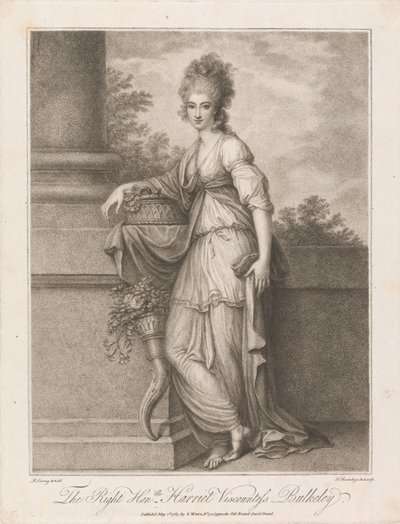 Die ehrenwerte Harriet Viscountess Bulkeley von Francesco Bartolozzi