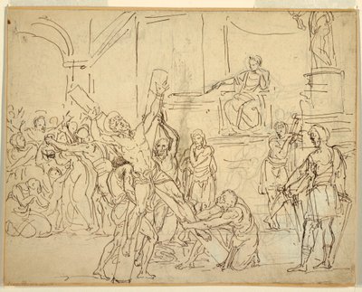 Martyrium des Hl. Andreas von Francesco Coghetti