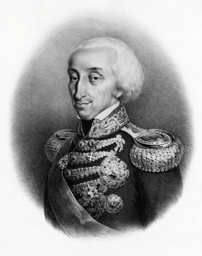 Porträt von Vittorio Emanuele I. von Savoyen (1759-1824), König von Sardinien von Francesco Gonin