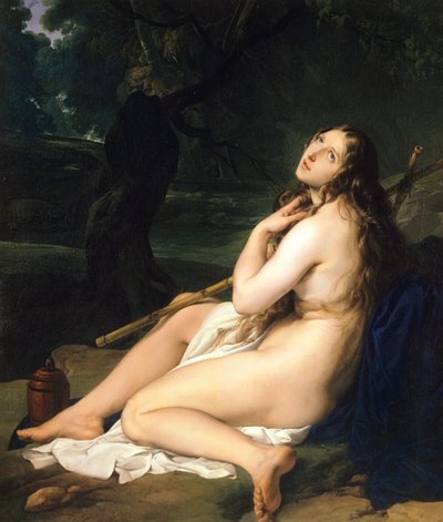 Die reuige Maria Magdalena von Francesco Hayez