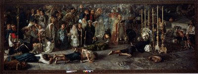 Il voto (Fest zu Ehren des Heiligen Pantaleon am 27. Juli in Miglianico in Abruzzen, Italien) von Francesco Paolo Michetti