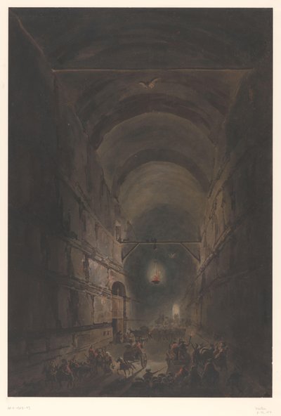 Grotte von Pausillipo von Francesco Piranesi
