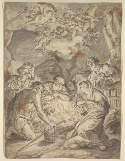Anbetung der Hirten von Francesco Saverio Mergolo
