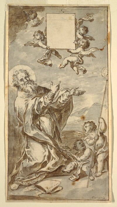 Bild des Heiligen Blasius von Francesco Saverio Mergolo