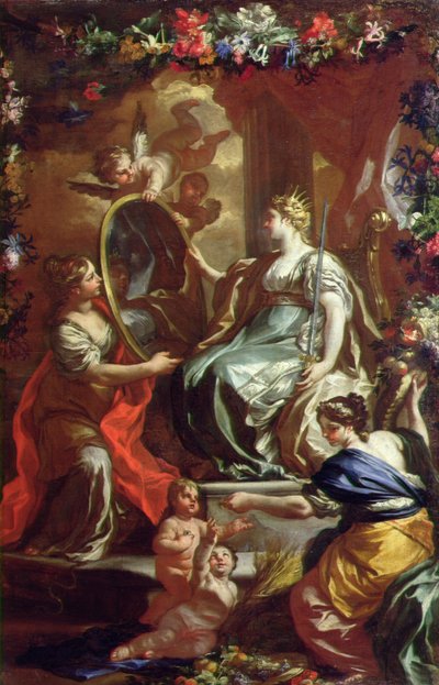 Allegorie einer glorreichen Herrschaft, ca. 1730 von Francesco Solimena