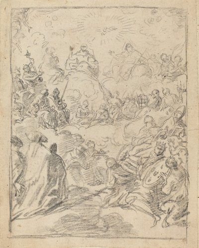 Der Triumph der Dreifaltigkeit (Die Gloria) von Francesco Solimena