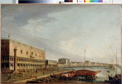Blick auf den Markusplatz mit dem Dogenpalast in Venedig von Francesco Tironi
