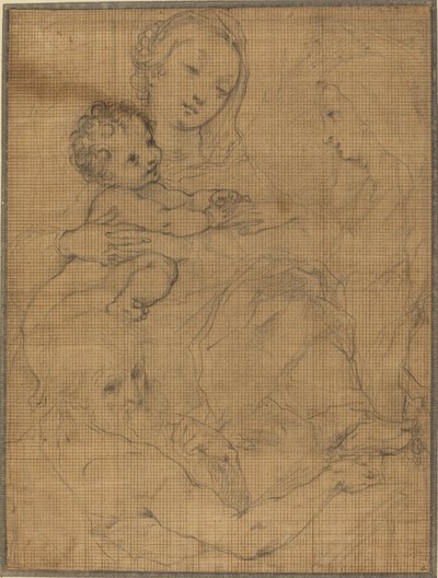 Mystische Hochzeit der heiligen Katharina mit dem heiligen Hieronymus von Francesco Vanni