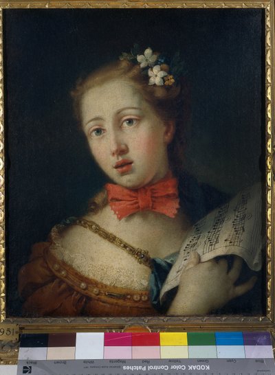 Junger Sänger von Francesco Zugno