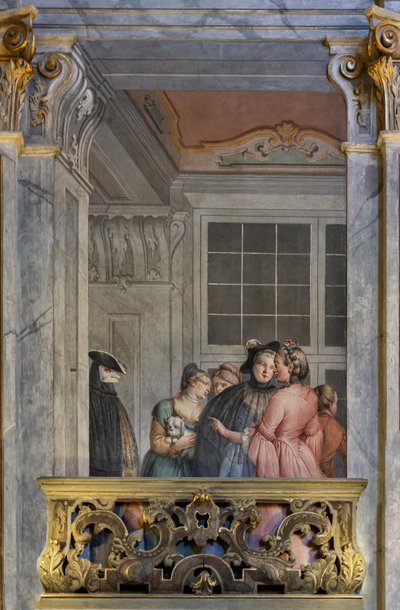 Die Eingangshalle oder das Foyer von Francesco and Zugno Francesco Battaglioli