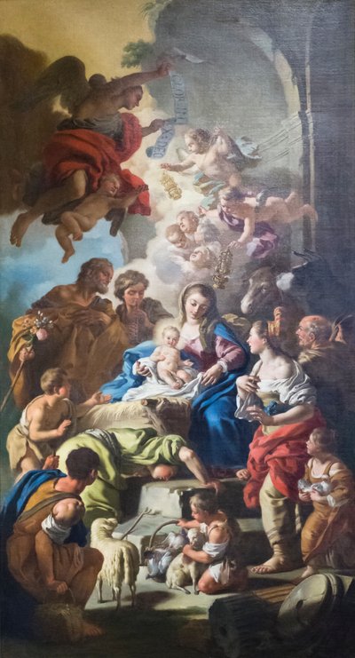 Anbetung der Hirten von Francesco de Mura