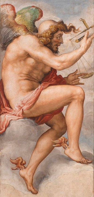 Kairos (Zeit der Entscheidung) von Francesco de Rossi Salviati