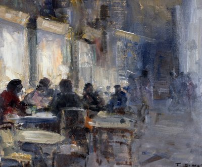 Schmidt Café bei Nacht von Francesco di Marino
