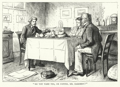 Illustration zu Große Erwartungen von Charles Dickens von Francis Arthur Fraser