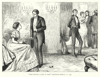 Illustration zu Große Erwartungen von Charles Dickens (Gravur) von Francis Arthur Fraser