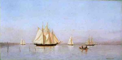 Haverstraw Bay am Hudson von Francis Augustus Silva