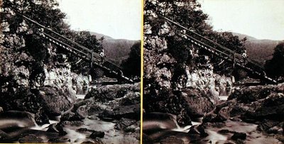 Bettws-y-Coed, Die Brücke des Bergmanns von Francis Bedford