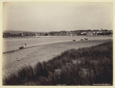 Exmouth vom Warren, 1860-94 von Francis Bedford