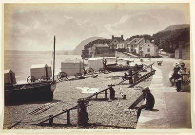 Sidmouth, westlich der Esplanade, 1860-94 von Francis Bedford