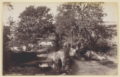 Ansicht in der Nähe von Wear Gifford von Francis Bedford