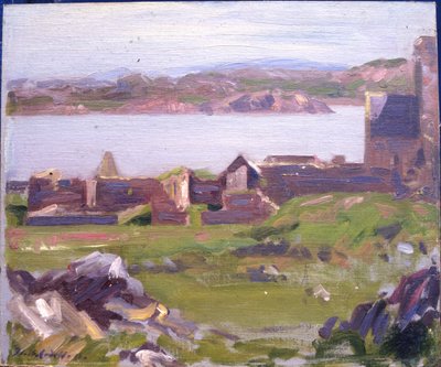 Die Ruinen der Iona-Abtei von Francis Campbell Boileau Cadell