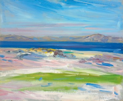 Die Ansicht der weißen Sandstrände, Iona von Francis Campbell Boileau Cadell