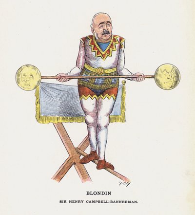 Blondin, Sir Henry Campbell-Bannerman von Francis Carruthers Gould
