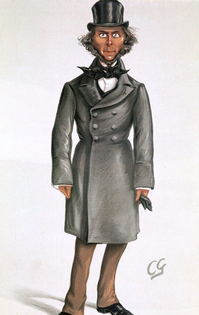 Herbert Spencer, englischer Philosoph und Soziologe, 1879 von Francis Carruthers Gould