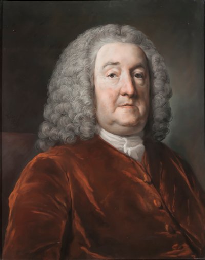 Porträt von Sir Edward Hulse, 1. Baronet, 1757 von Francis Cotes