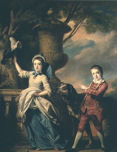 Die Kinder von Sir Edward und Dame Ann Astley, 1767 von Francis Cotes
