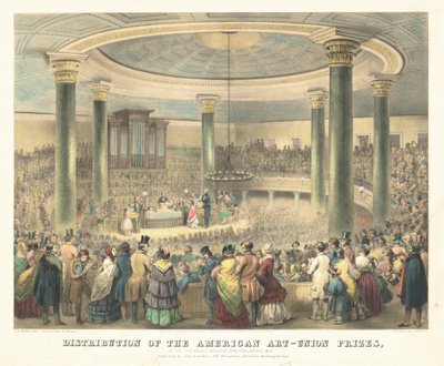 Verteilung der Preise der American Art-Union von Francis D