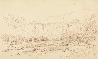 Hoffnung bei Bergen von Francis Danby