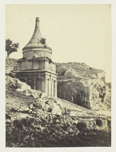 Absaloms Grab, Jerusalem von Francis Frith