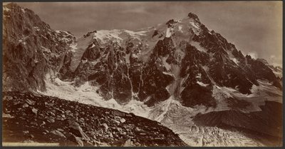 Aiguille du Midi: Mont Blanc von Francis Frith