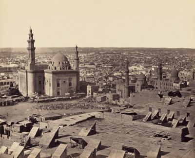 Kairo von der Zitadelle. Erste Ansicht von Francis Frith