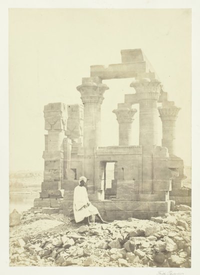 Früher Morgen in Wady Kardassy, Nubien von Francis Frith
